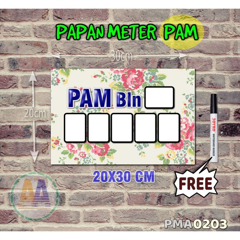 

Papan Meter Listrik PLN PAM motif Unik - Shabby 03 - Toko2A