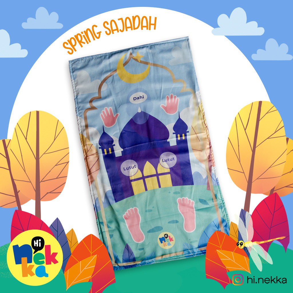 Sejadah Anak Lucu - Perempuan atau Laki-laki (GRATIS TAS SAJADAH)