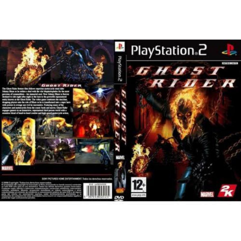 Kaset Ps 2 GHOST RIDER