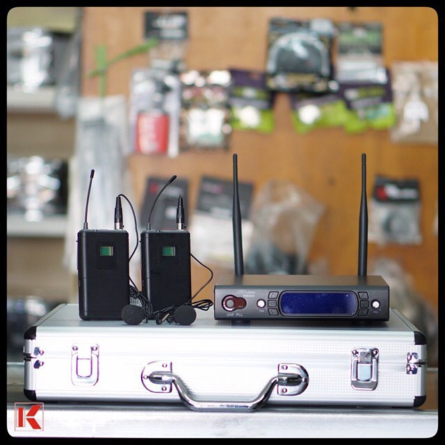 Mic Wireless SPL Audio SPL WM-202 Clip-On Clip On Microphones Mikrofon