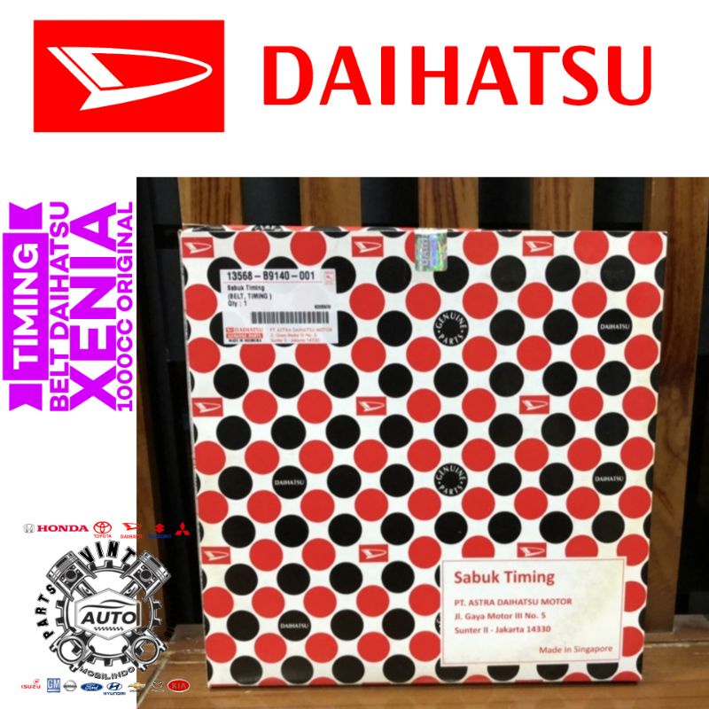 TIMING BELT DAIHATSU XENIA 1000CC ORIGINAL