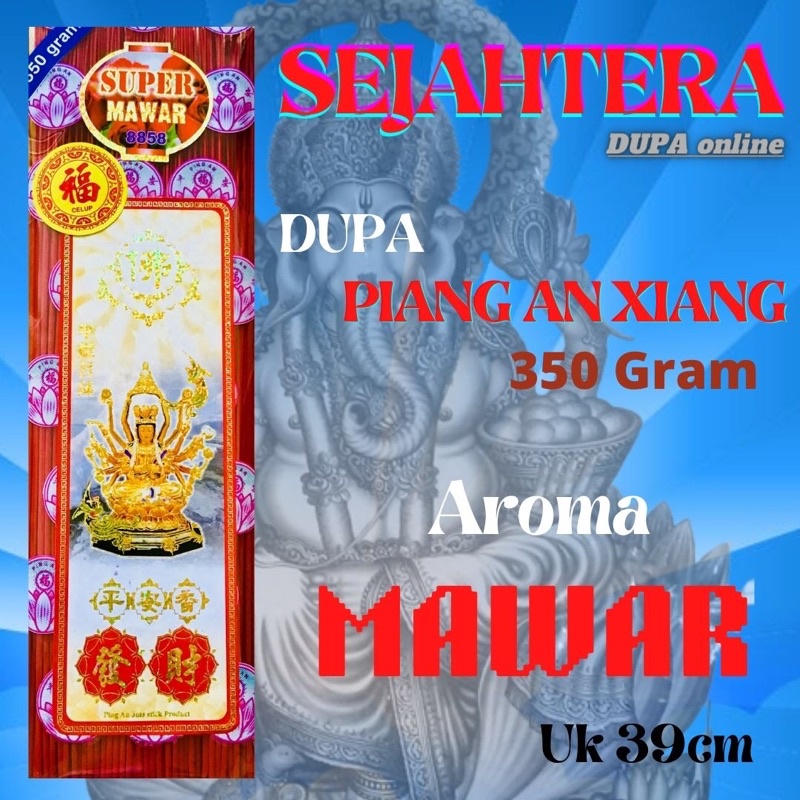 Dupa hio Harum Ping An “Mawar” Pouch 350 gram