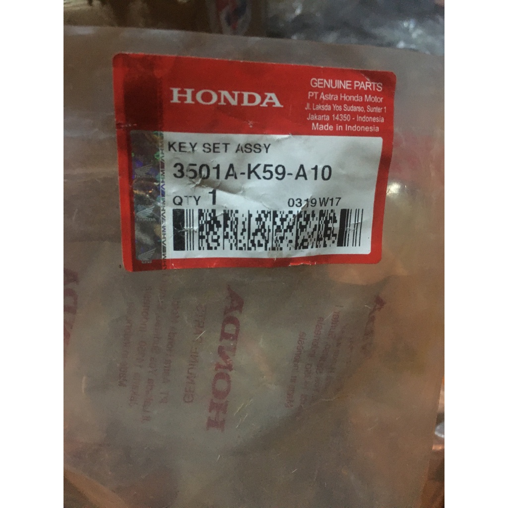 kunci kontak vario150 LED ORI AHM