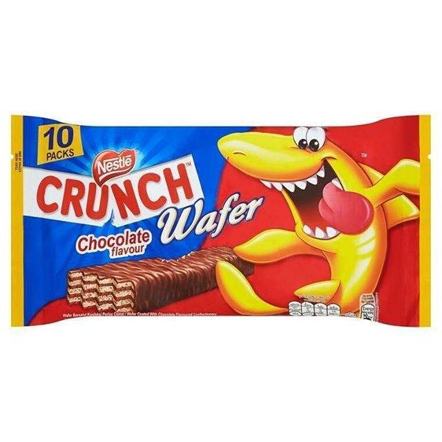 Nestle crunch chocolate wafer