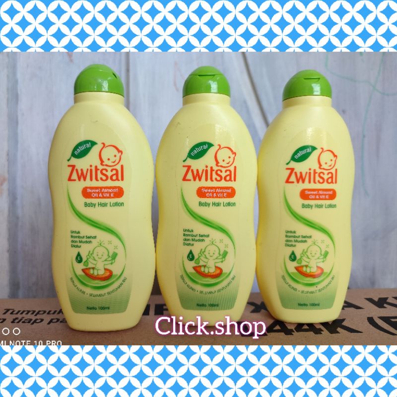 Zwitsal baby hair lotion almond oil&vit E 100ml