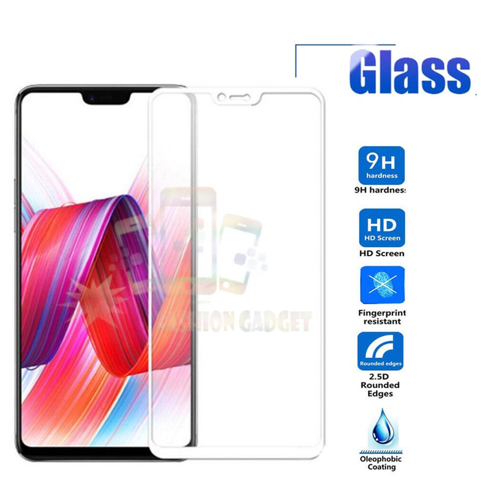 Tempered Glass Oppo Realme 2 Full Only Depan Anti Gores Kaca Realme 2 Screen Guard Pelindung Layar