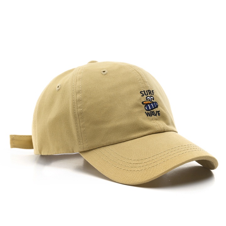 Topi Pria / Wanita Baseball Golf Logo Ediko Sport Fashion - Navy-SURF WAVE CREAM