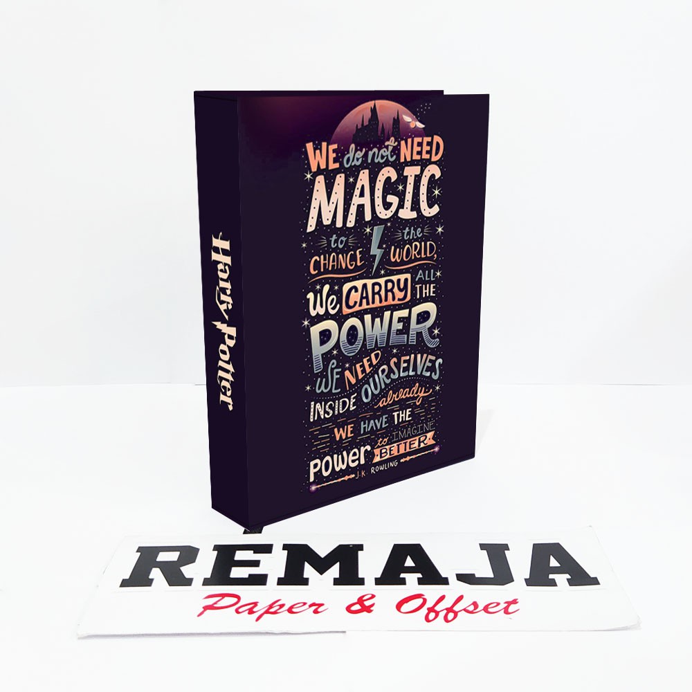 

Pocket book/Notebook Hardcover harry potter JK ROWLING QUOTE A6 & A5 / buku tulis catatan notes