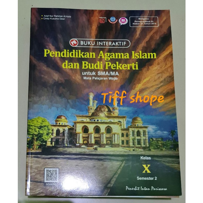 Buku lks / pr interaktif pendidikan agama islam, pai kelas 10 semester 2 intan pariwara
