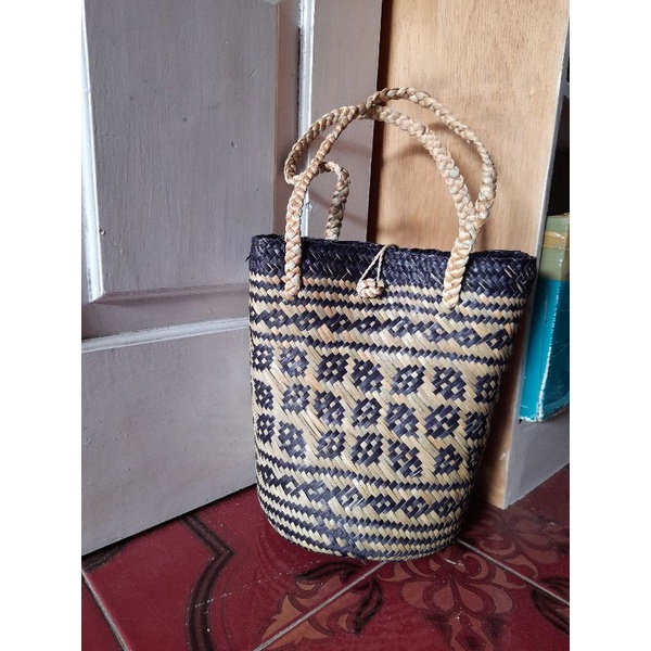 tas purun motif oval