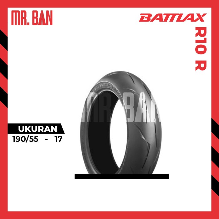 Ban Motor Ring 17 BATTLAX RS10-R Tubles Uk. 200/55-17 TL