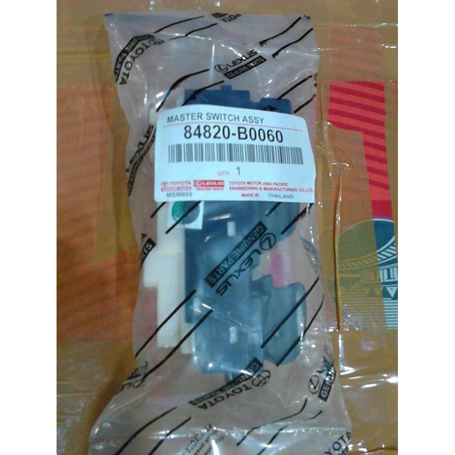 ORI Master Saklar Sakelar Jendela Kaca Pintu Depan Kanan AVANZA XENIA 2012 2013 Power Window Dinamo 