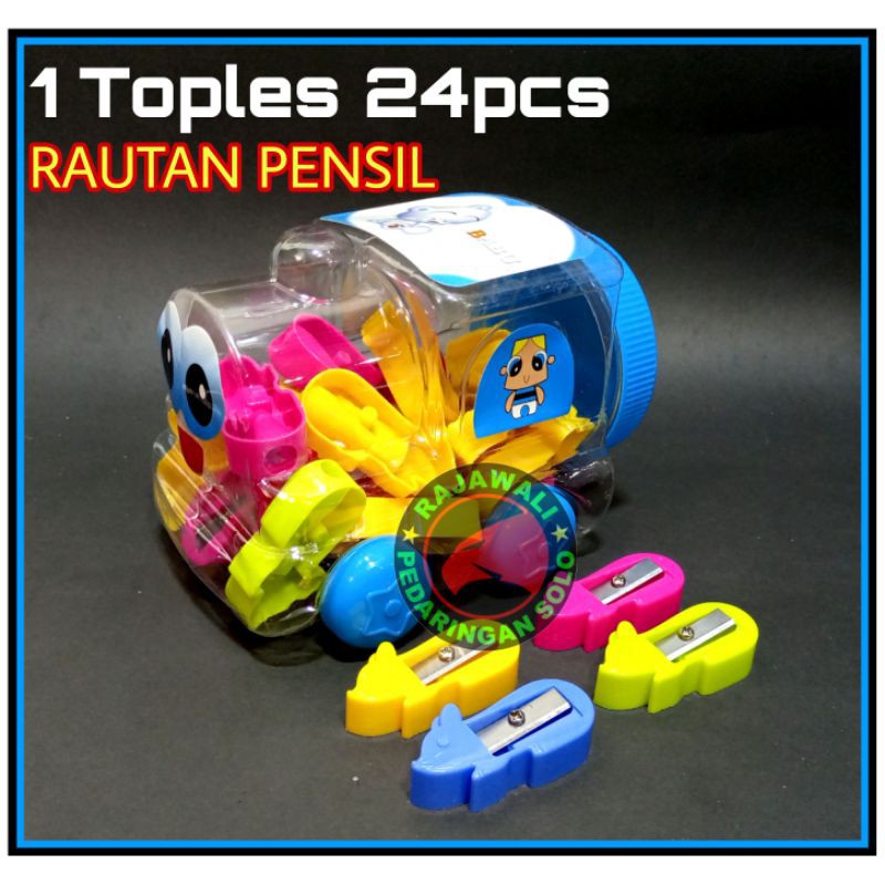 

RAUTAN PENSIL 24 PCS TOPLES KERETA GROSIR RAUTAN PENSIL