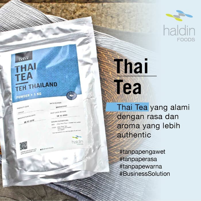 

Thai Tea ( teh thailand ) haldin foods