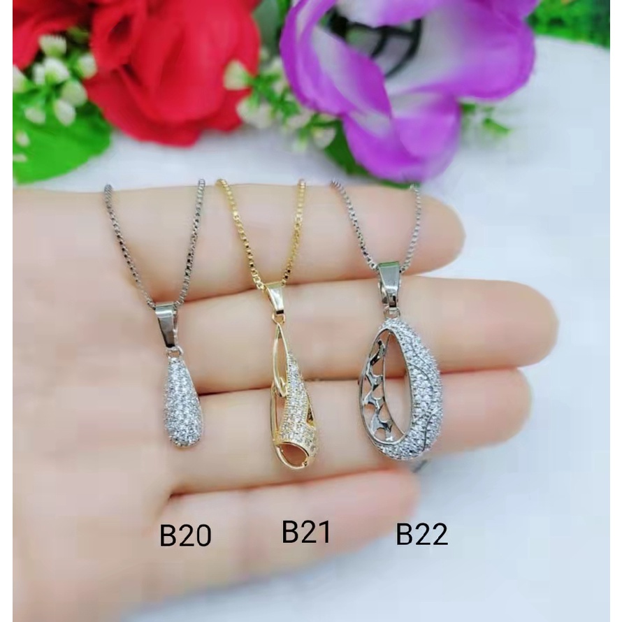 Kalung Permata Lapis Emas Perhiasan Xuping B20-24