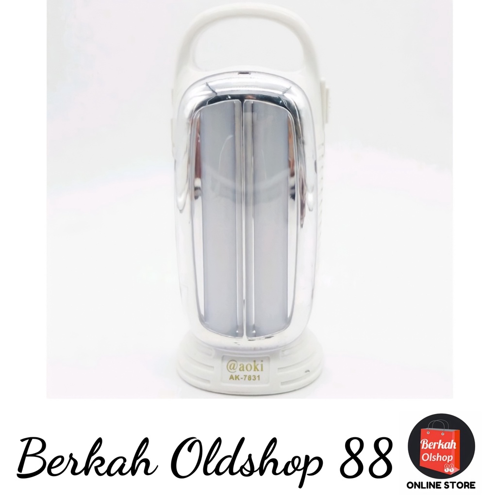 Berkah Oldshop 88 - AOKI Lampu emergency led 40smd tube darurat ak 7831