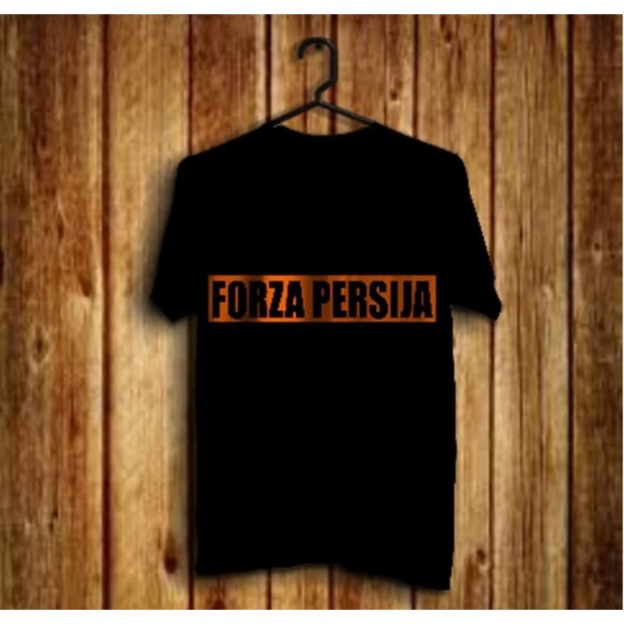 KAOS BAJU cottton COMBED 30S FORZA PERSIJA JAKMANIA