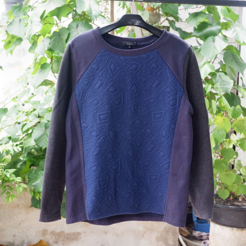 CREWNECK / SWEATER / Thrift Second / TATE