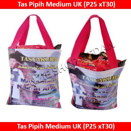 

Tas Costum Pipih Potrait Medium