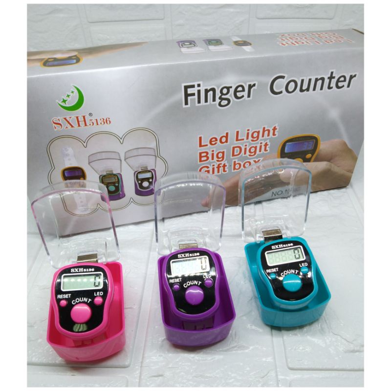 JG - Tasbih Digital LED Lampu NT M-05 / Tally Counter LED / Digital Counter LED