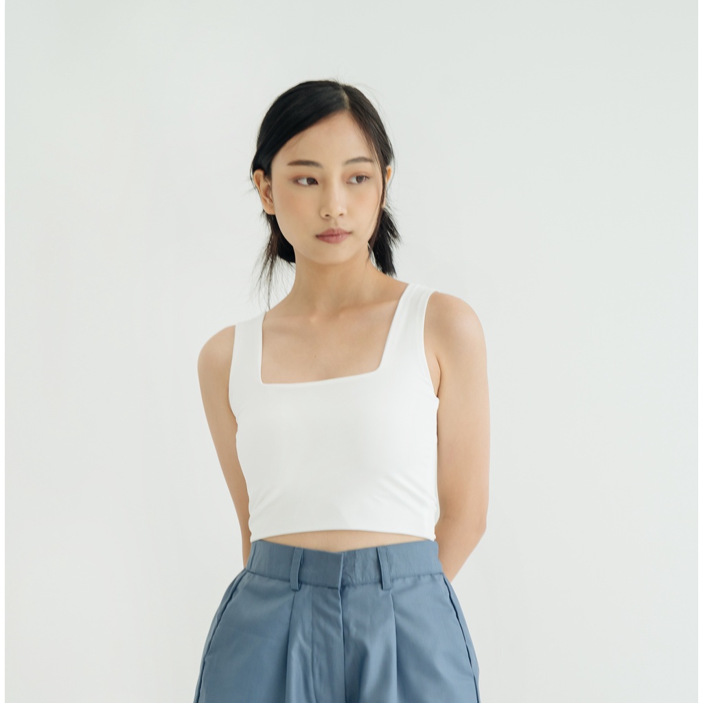 SURRELL - Bella Square Crop Top