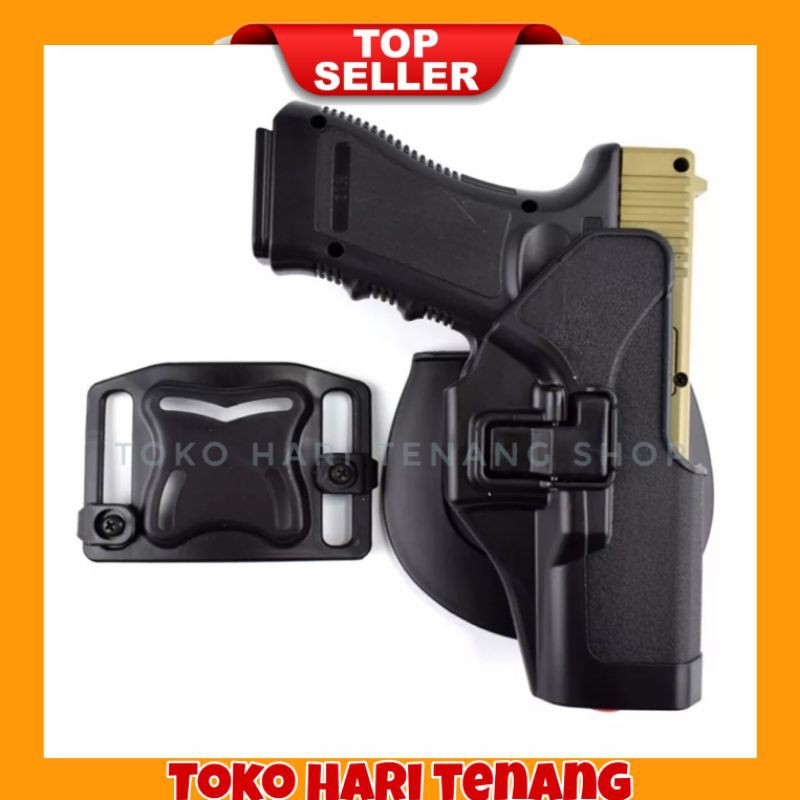 HOLSTER GLOK 17 CASE PERLENGKAPAN AIRSOF