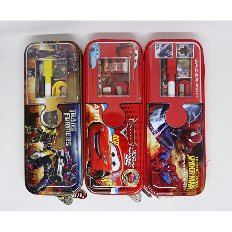

Kotak Pensil transfomers cars Pencil Case Mickey Mouse Minnie Mouse Disney