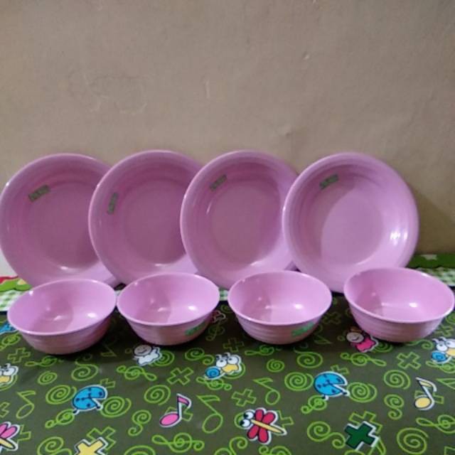 SET 8PCS PINK