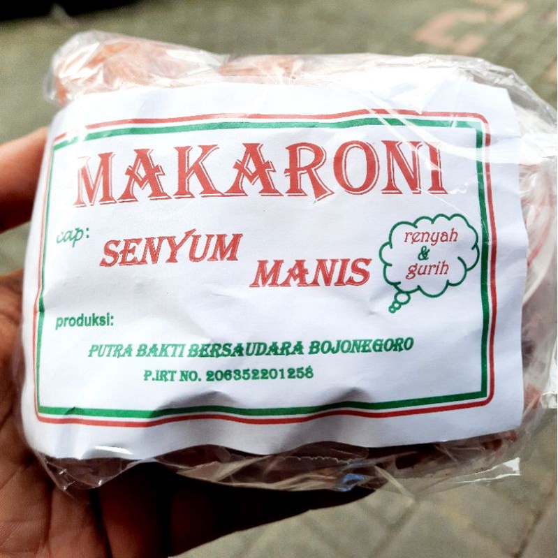 

MAKARONI PLINTIR (1pack isi 10pcs)