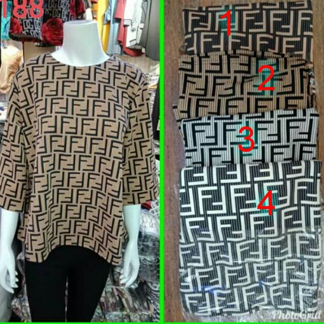 Blouse scuba fendi JUMBO