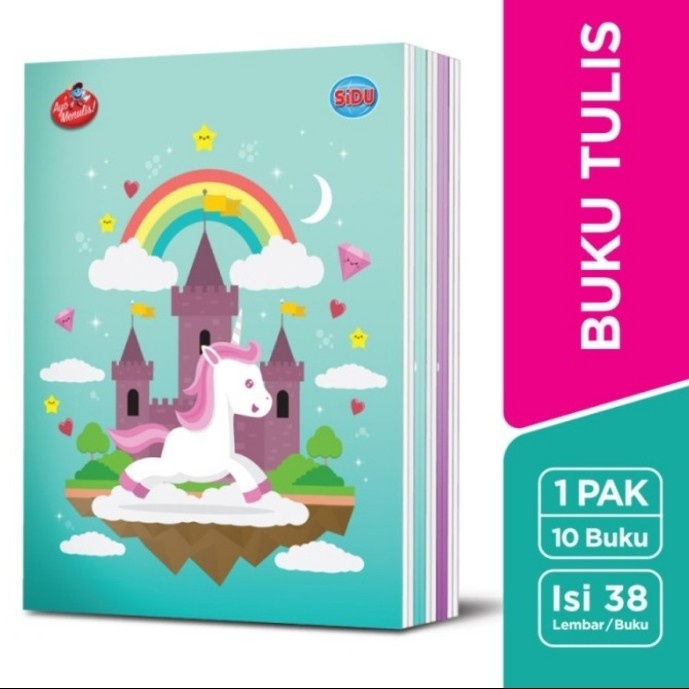 

Menakjubkan Buku Tulis Sinar Dunia, Sidu 38 Lembar Limited