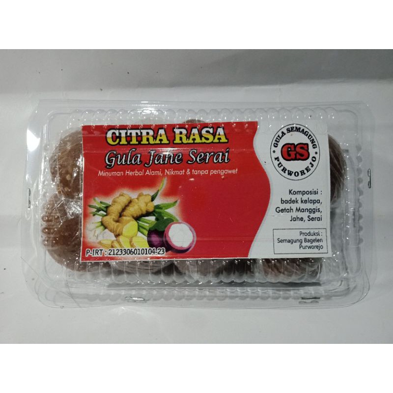 

1 kg Gula jahe serai Purworejo
