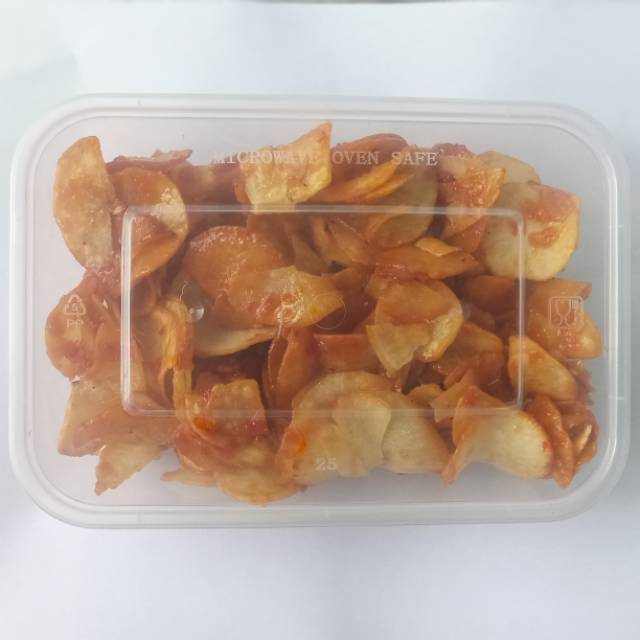 

Kripik singkong balado pedas manis