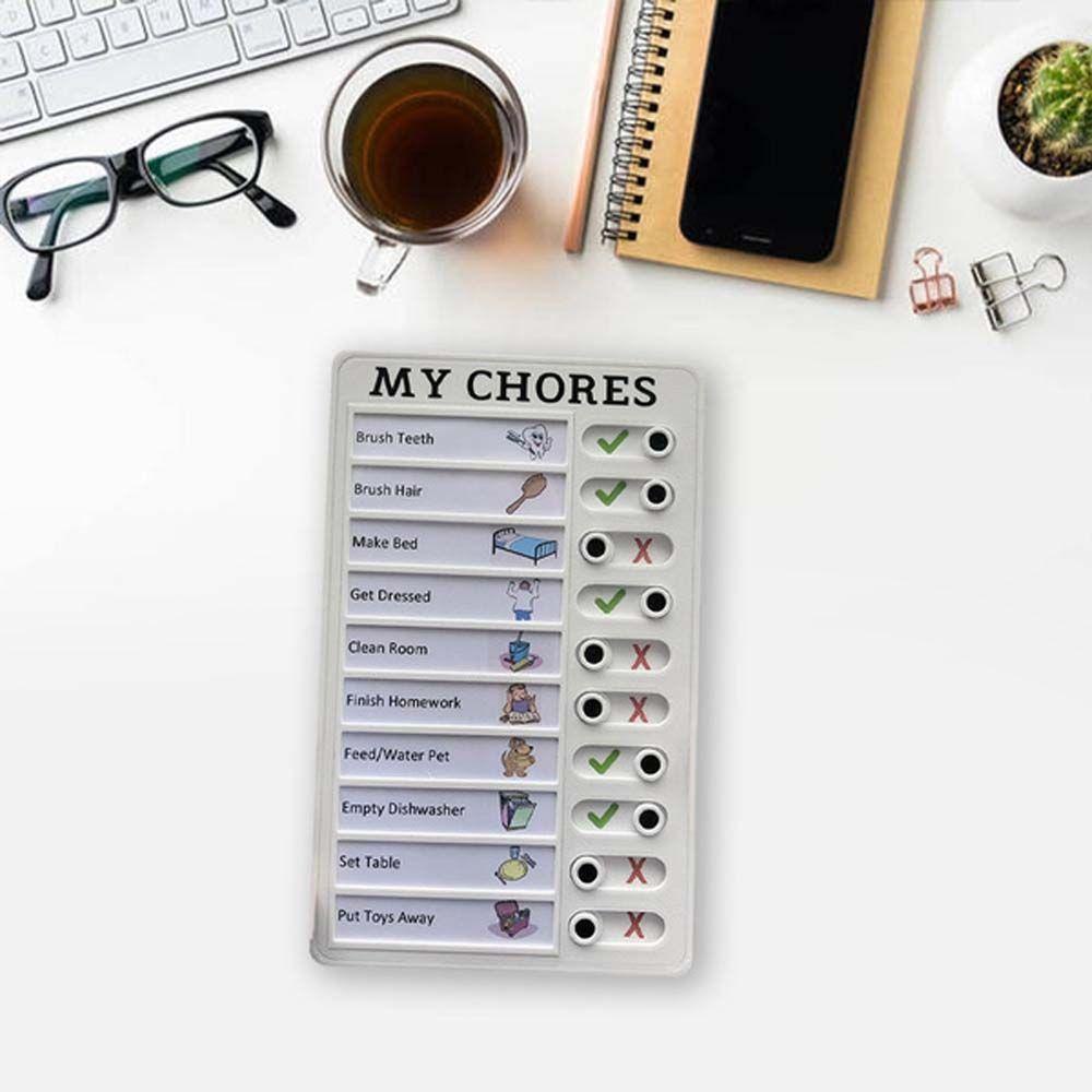 Lanfy Rv Checklist Portable Creative Memo Pad Untuk Rumah Camping Traveling Chores List