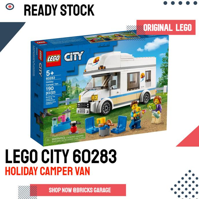 Star Lego 60283 City: Holiday Camper Van Trendi