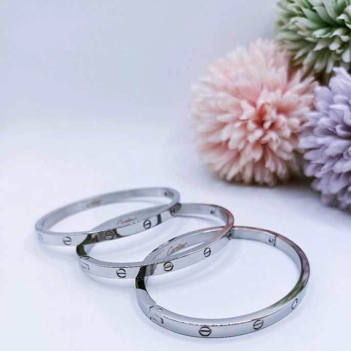 ( SATUAN ) GELANG TITANIUM ANAK PEREMPUAN ANAK REMAJA DIAMETER 5