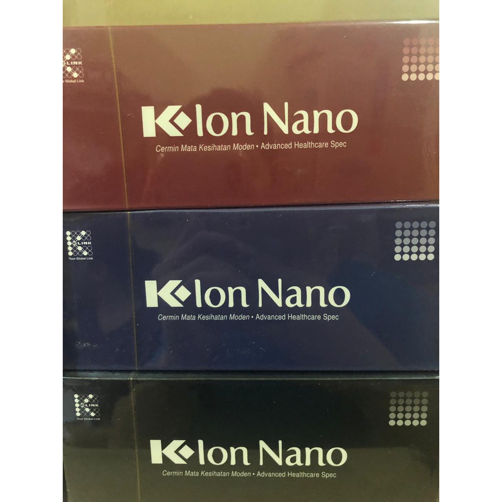 K-ion Nano Glasses Kacamata Terapi DI JAMIN 100% ORI