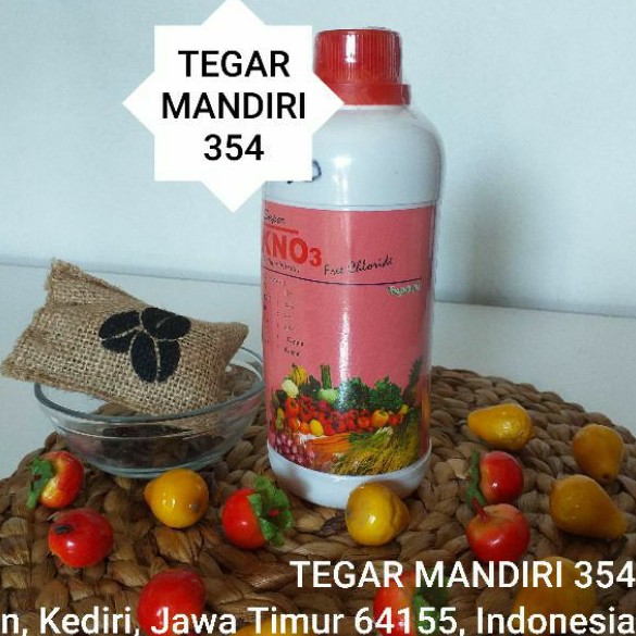Pupuk super kno3 cair 500ml kalium nitrate / Pupuk kno merah / kno vegetatif