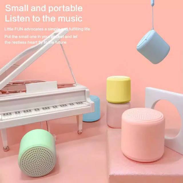 TWS i12 Speaker Bluetooth Inpods 12 Little Fun Portable Mini Wireless Stereo Macaron Outdoor