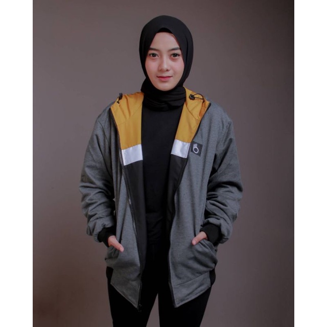 JAKET PRIA BB BOLAK BALIK 2 IN 1 TERLARIS