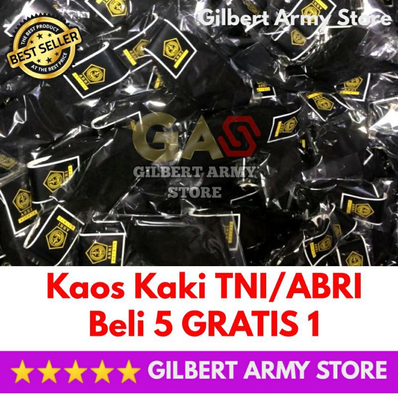 Grosir Kaos Kaki Pdl Hitam Murah Tni Sekolah Menwa Security Satpam GILBERT ARMY STORE Tactical