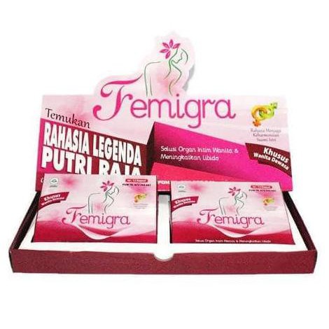 Produk Unggulan (Pom) Femigra Kapsul Herbal Wanita Dewasa (Libido Dan Kesehatan Organ)
