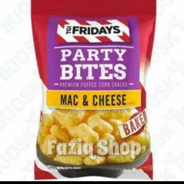 

TGI Friday Party Bites Snack Mac & Cheese Baked