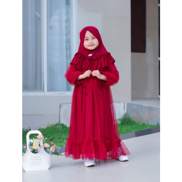 Afsheenstore - Gamis Aisyah gamis anak gamis anak lucu
