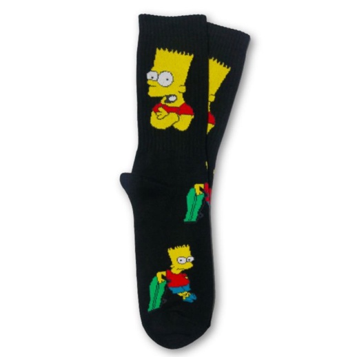 Kaos kaki oldschool motif skate / kaos kaki old school motif basket-12
