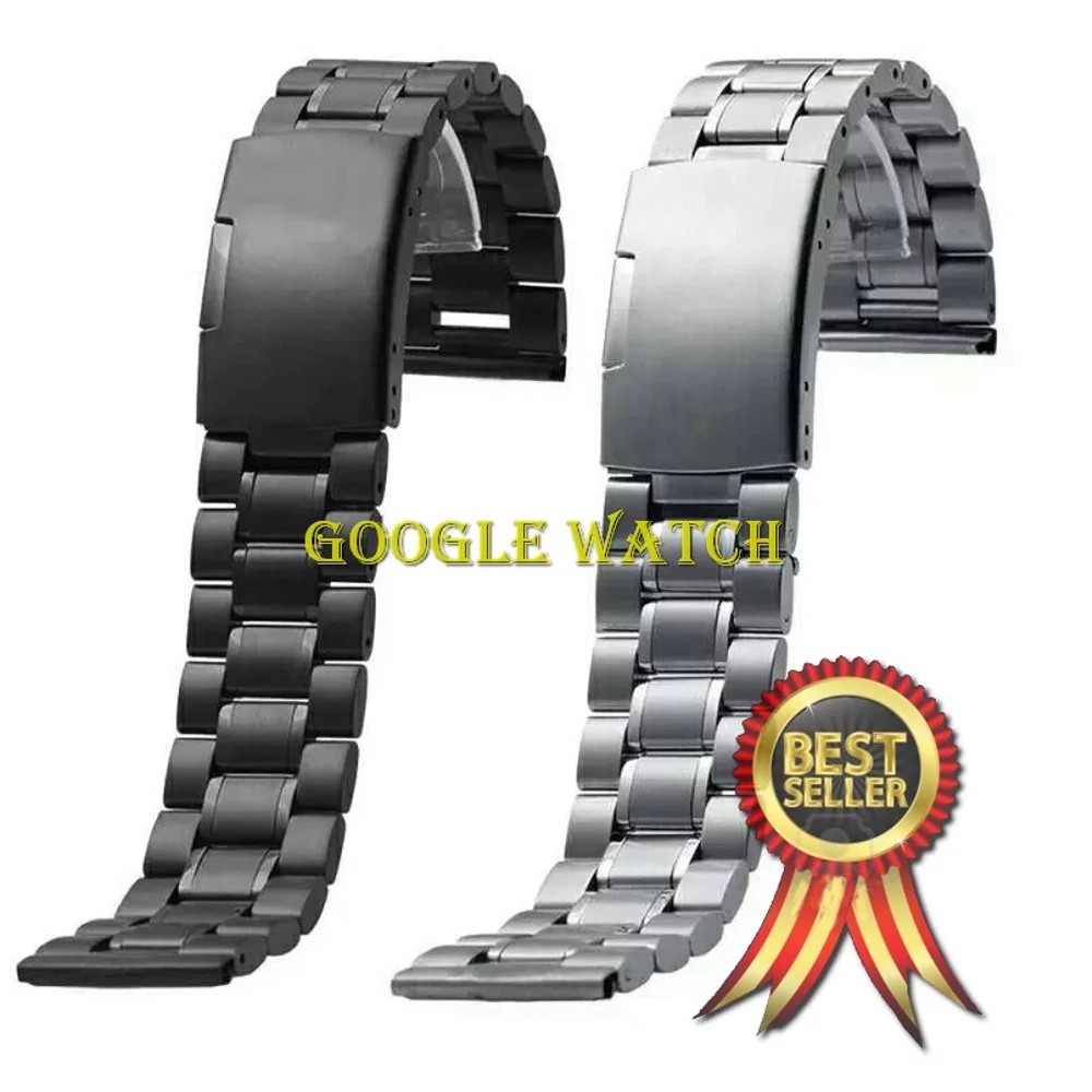 TALI JAM RANTAI METAL STAINLESS STELL THICK WATCH STRAP