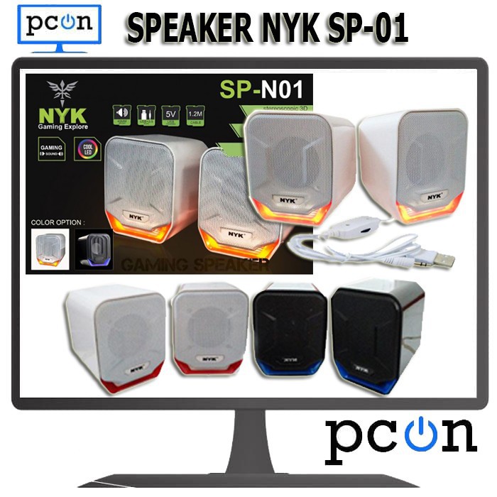 Speaker Gaming NYK SP N01 | SP- N 01 | SPEAKER CPU LAPTOP KOMPUTER