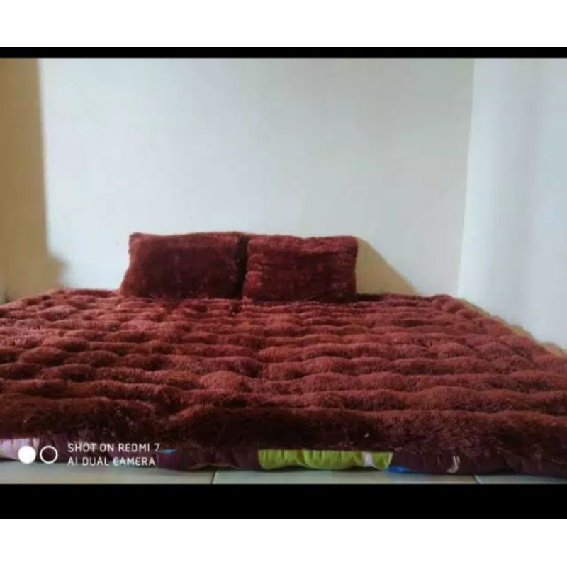 KASUR GENDER RASFUR  KASUR SURFET RASFUR + 2BANTAL