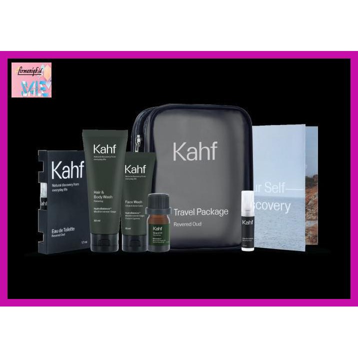 Tekapwajah- Kahf Revered Oud Travel Package Paket Lengkap Kahf Travel Package -Asliii.