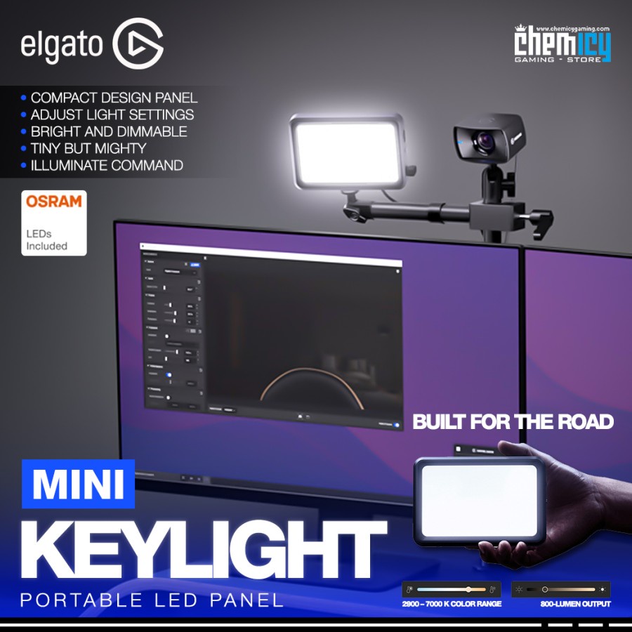 Elgato Key Light Mini Professional Studio LED Panel